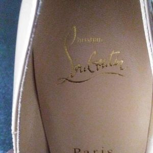 Louboutin red bottoms